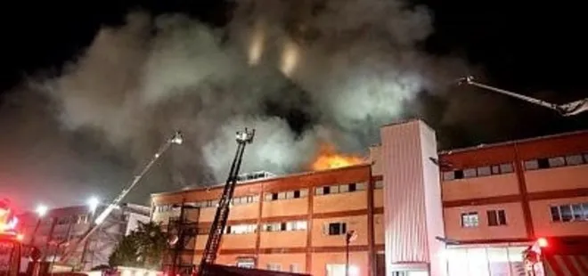 Son dakika: İstanbul’da fabrika yangını! Ölüler var...