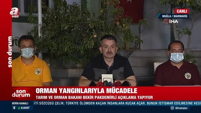 Orman yangınlarında son durum! Tarım ve Orman Bakanı Bekir Pakdemirli'den flaş açıklamalar - 1