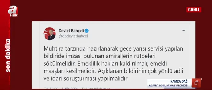 Son dakika: Milli iradeyi hedef alan bildiri! Darbe imalı bildiriye A Haber'de sert tepkiler - 12