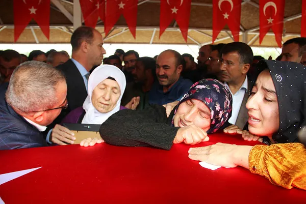 Süngü Tepe şehitlerine veda - 2