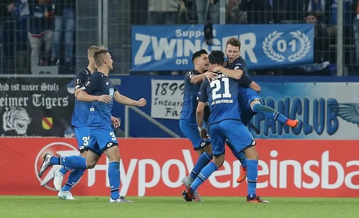 Hoffenheim - Medipol Başakşehir maçından kareler