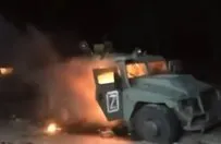 Harkov’da sivillerin yaşadığı bina vuruldu! Rus zırhlı araçları imha edildi