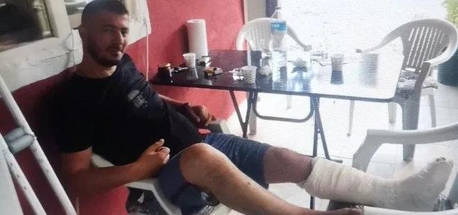 Pendik'te korkunç olay! Genç adamın kabus anları | Alçı çıkarmaya gitti, ayak ve bacağı kesildi