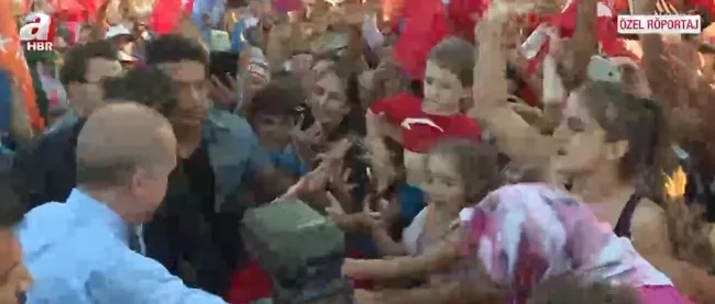 KKTC’de Başkan Erdoğan heyecanı! A Haber halka mikrofon uzattı