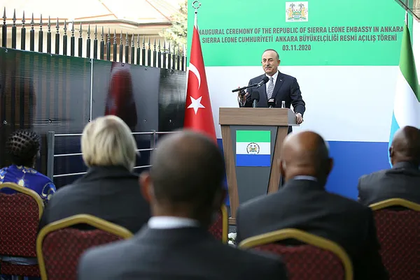 Sierra Leone Cumhuriyeti'nin Ankara Büyükelçiliği törenle açıldı - 2