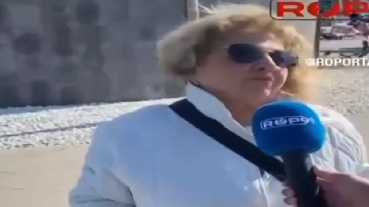 Aydın'daki sokak röportajında konuşan yaşlı kadından başörtülü kadınlara alçak sözler: Öcü öcü dolaşıyorlar onları Aydın'da istemiyorum