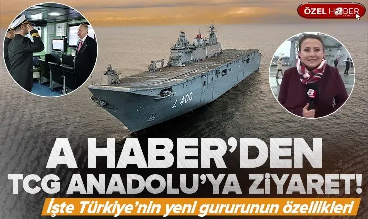 A Haber ilk SİHA gemisi TCG Anadolu’da!