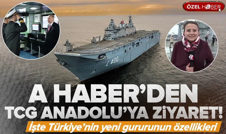 A Haber ilk SİHA gemisi TCG Anadolu’da!