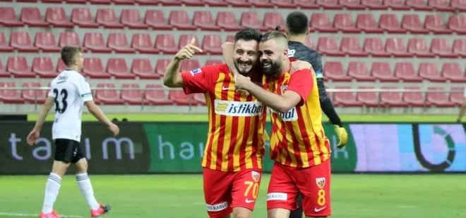 Kayserispor: 3 Beşiktaş: 1 MAÇ SONUCU