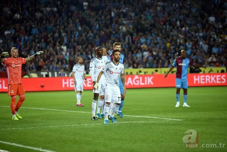Trabzonspor Beşiktaş derbisinden ilk görüntüler