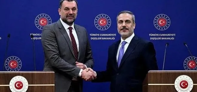 Dışişleri Bakanı Hakan Fidan Bosna-Hersek Dışişleri Bakanı ile görüştü