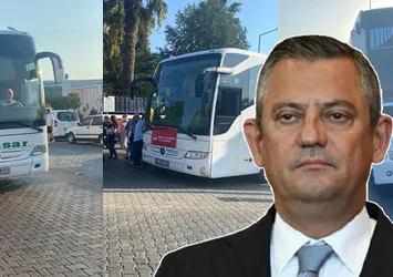 CHP'den yine "doldurma" miting! AK Parti'ye geçen Aydın'a otobüslerle partili taşıdılar | Özel'e karşılama şoku: Yüzü düştü