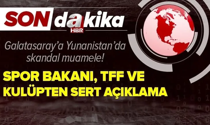 Galatasaray'a skandal tavır!