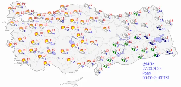 1648219367863.png Önce yağmur sonra güneş! Sıcaklıklar 20 dereceye yükselecek! Meteoroloji 5 günlük raporu güncelledi! İstanbul Ankara İzmir hava durumu... - 6