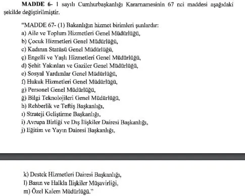 Yeni kabine değişikliği 2021: Yeni kabine listesinde kimler, hangi isimler var? Aile Çalışma ve Sosyal Hizmetler bakanlığı detayı...