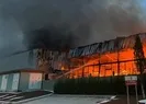 Kütahya’da korkutan fabrika yangını !