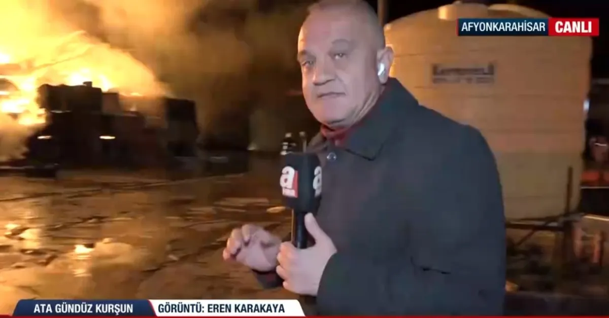 Afyonkarahisar'da fabrika yangını!