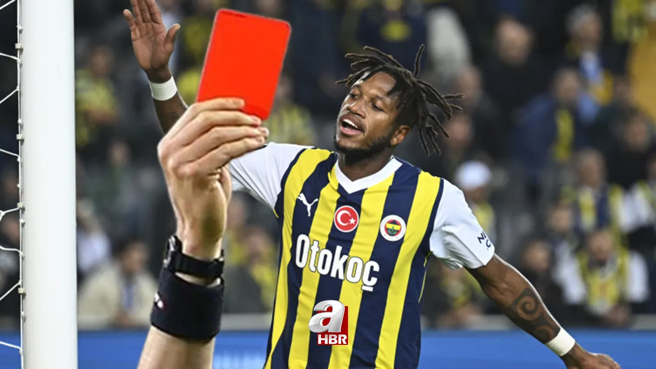 Fred Galatasaray maçında oynayacak mı? Süper Kupa'da Fred olacak mı? Kırmızı kart cezası iptal edilebilir mi, kaç maç ceza alacak?