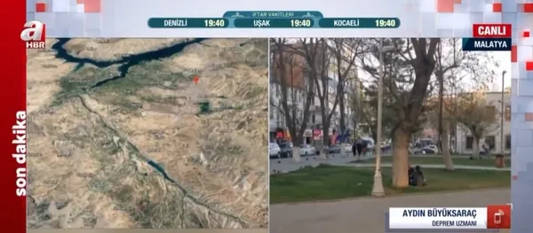 Malatya depremi büyük depremin habercisi! Tehlike altındaki illeri canlı yayında açıkladı! Deprem Uzmanı Aydın Büyüksaraç A Haber’de konuştu