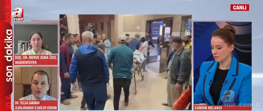 Katil İsrail'den Gazze'de ABD destekli katliam! A Haber canlı yayınında sert tepki: İstediğini yaptıran bir fare! 13