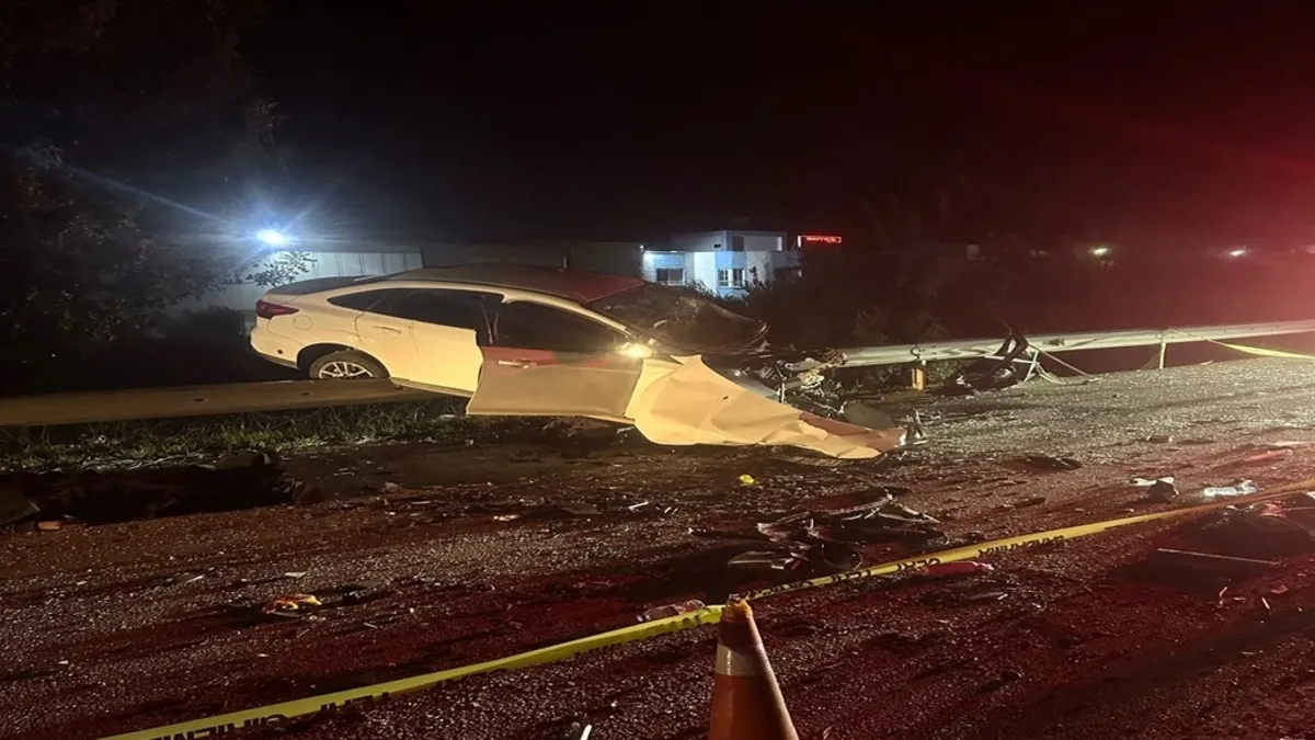 Osmaniye’de feci kaza! Otomobil ile hafif ticari araç çarpıştı: 3 ölü