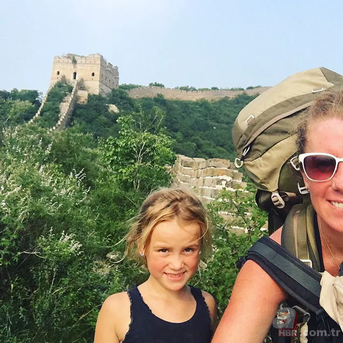 Dostu kansere yenik düşünce çocuğuyla dünyayı gezmeye başladı 7