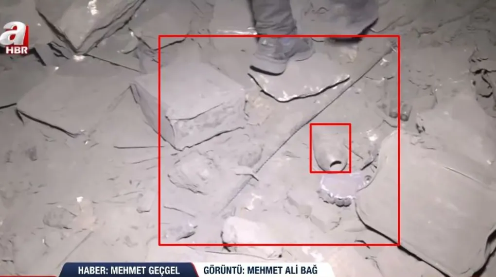 İşte teröristlerin araçlarla ilerlediği tüneller! A Haber YPG'nin mühimmat deposuna girdi