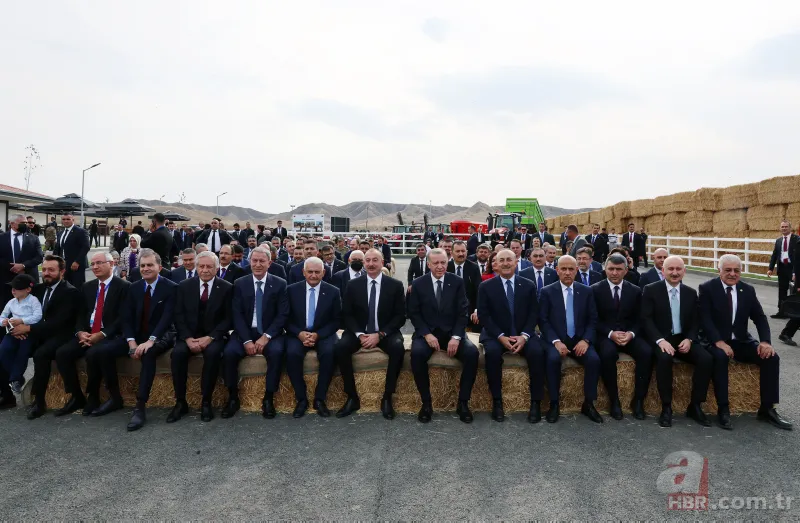 Başkan Erdoğan'ın Azerbaycan ziyaretinde renkli anlar! Aliyev'den halter şov | Milli halterci Halil Mutlu şaşırdı 8