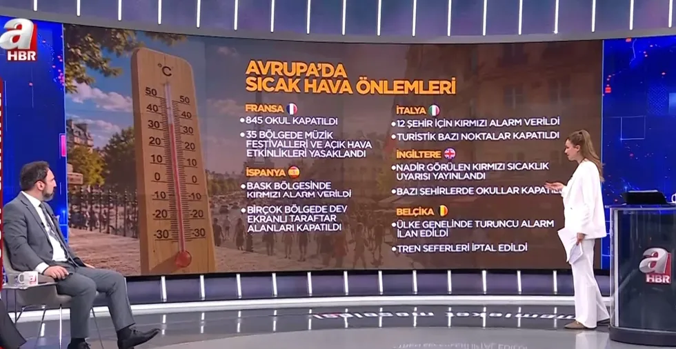 Avrupa kavruluyor! "Ejderha Sıcakları" Türkiye'ye gelecek mi? Uzman isim A Haber'de yanıtladı - 5