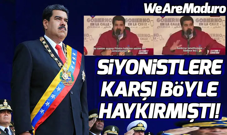 Venezuela Devlet Başkanı Maduro’nun tarihe geçen Filistin konuşması