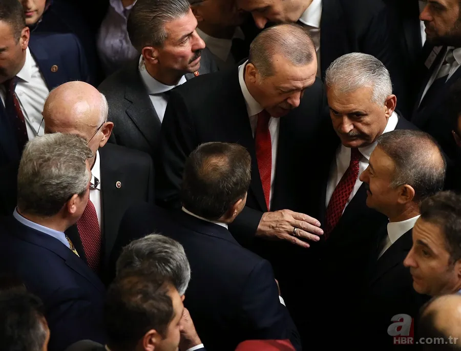 Yeni yasama yılı resepsiyonundan renkli görüntüler 2