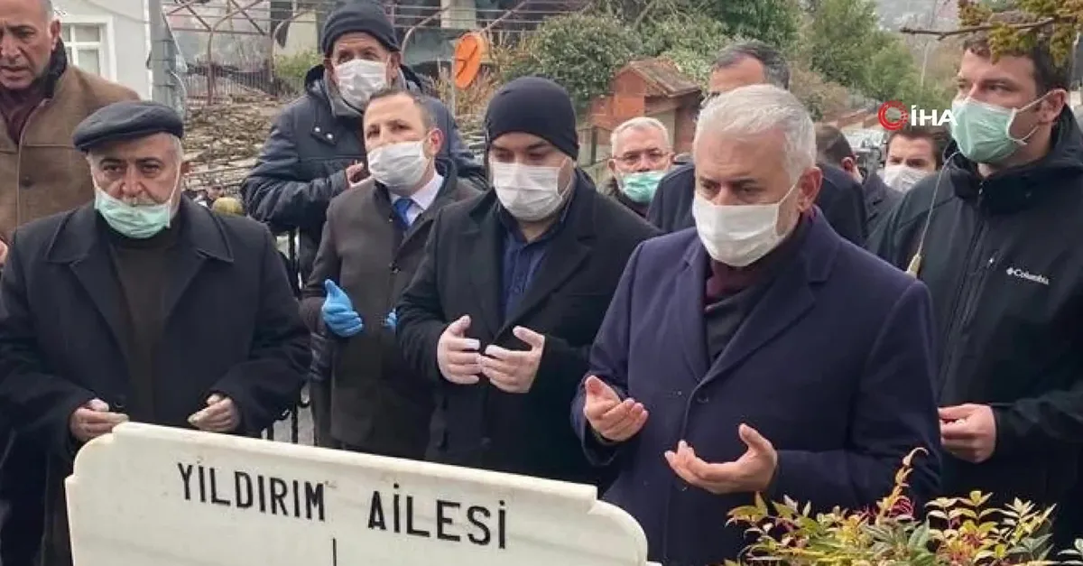 Binali Yıldırım’ın kayınvalidesi Havva Yıldırım'ın cenazesi toprağa verildi |Video