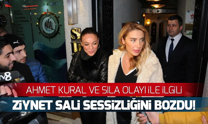 Ziynet Sali, Sıla ve Ahmet Kural olayı ile ilgili sessizliğini bozdu