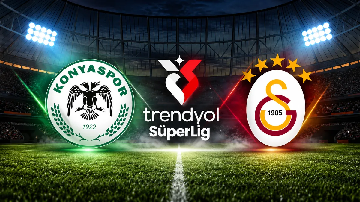 CANLI Galatasaray Konyaspor karşısında 4'te 4 peşinde!