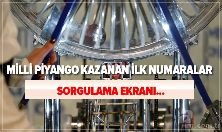 Milli Piyango sonuçları kazandıran ilk numaralar açıklandı! MPİ bilet sorgulama ekranı ve online bilet sonuçları... 1