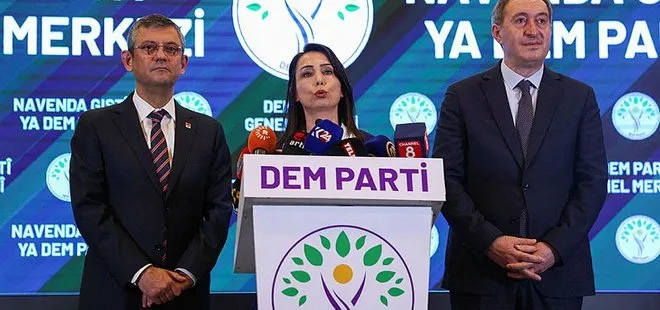 Kandil’in siyasi kolu DEM Parti’den Özgür Özel için Eş başkan savunması: Nutkum tutuldu dilim sürçtü