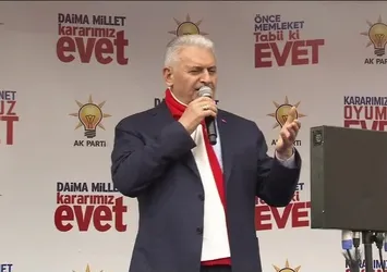 Başbakan Yıldırım: Halk oylaması konusunda Avrupa'yı uyarıyorum