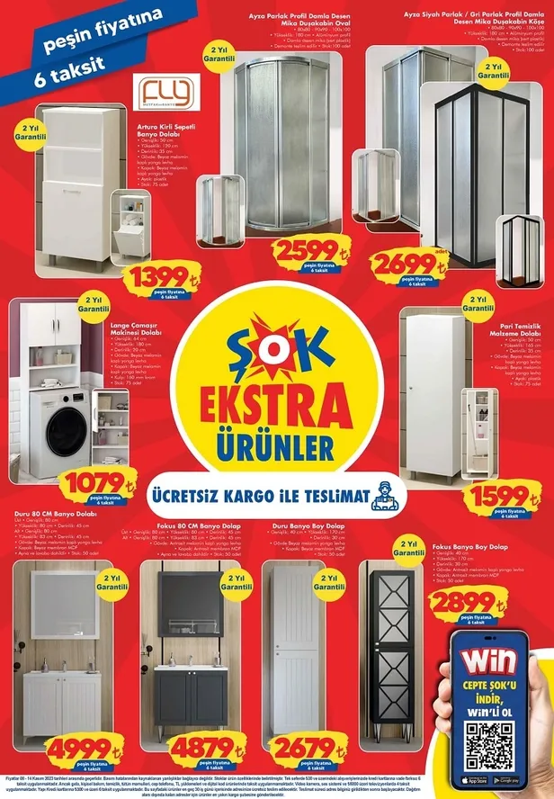 ŞOK 14 Kasım aktüel ürünler kataloğu! ŞOK’ta bu hafta ev hanımlarına, otomobil tutkunlarına ve teknoloji severlere özel ürünler yer alıyor