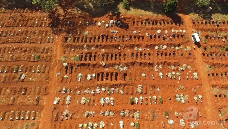 Dünyayı şoke eden fotoğraflar! Mezar için kazacak yer kalmadı