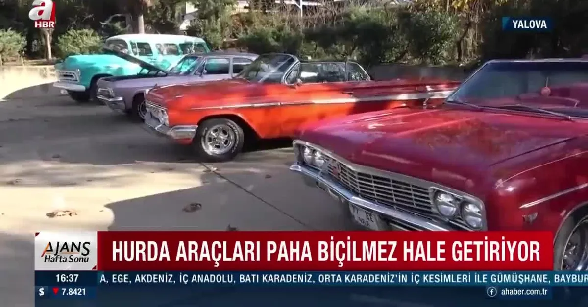 Hurdadan alıp tamir etti!