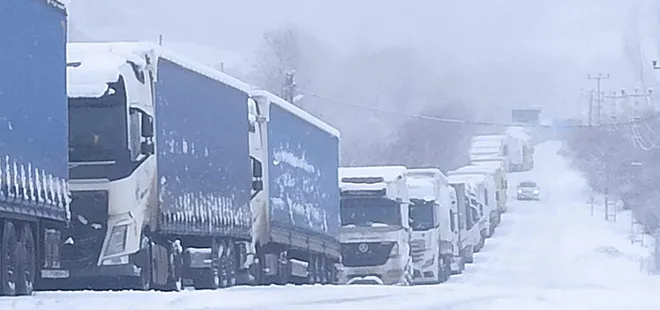 Gürcistan sınırında yollar kapandı! Eğitime kar engeli: 3 il için sarı ve turuncu kodlu alarm