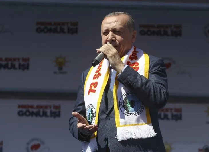 Başkan Erdoğan’a Şırnak’ta sevgi seli