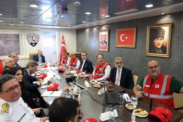 Son dakika: Abdülhamid Han Mavi Vatan’a uğurlandı! Başkan Erdoğan’dan önemli açıklamalar: Yeni sondaj rotamız Akdeniz