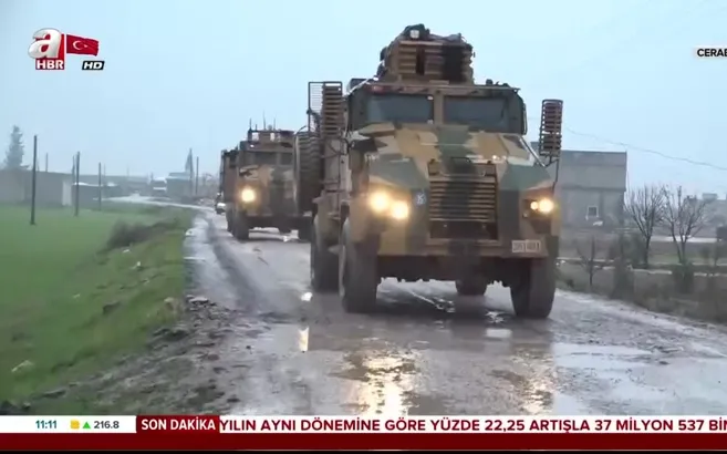 Cerablus'tan yola çıktılar hedefler Münbiç!