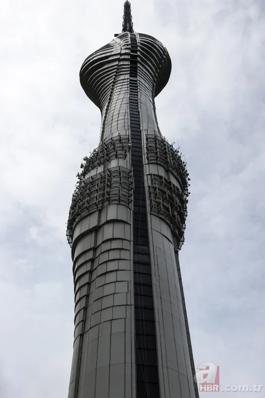 Çamlıca Kulesi'nde bir ilk! Yerden 169 metre yükseklikte evlilik teklifi 8