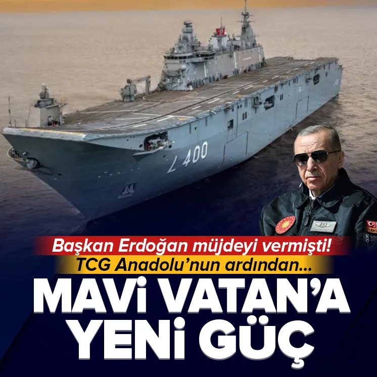Mavi Vatan’a yeni uçak gemisi!