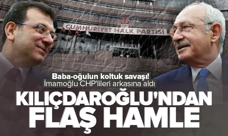 Baba-oğulun koltuk savaşı!