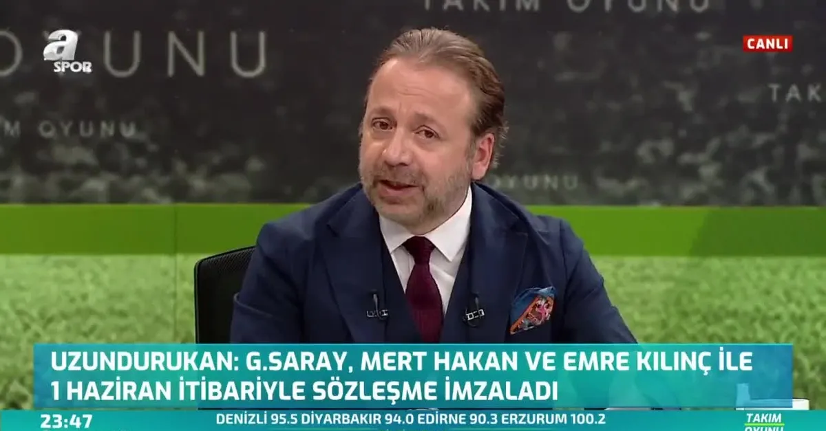 Galatasaray iki yıldızın transferini bitirdi! Zeki Uzundurukan canlı yayında duyurdu