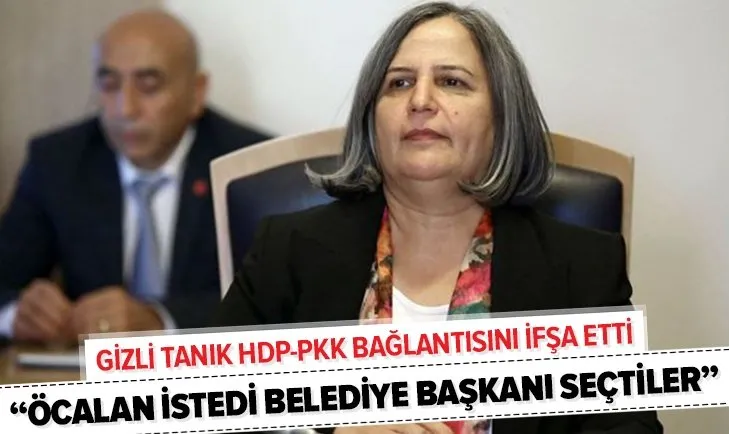 Kobani olayları davasının tanığından HDP-PKK itirafı! Kışanak Öcalan'ın talimatıyla belediye başkanı seçildi