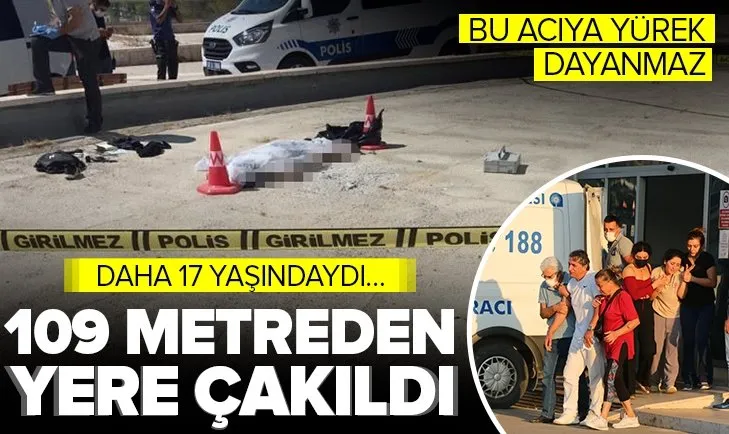 Antalya’da 17 yaşındaki genç 109 metre yükseklikten atlayarak intihar etti